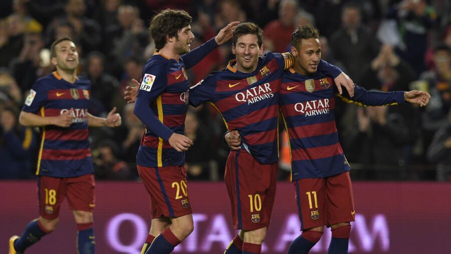 2016 when Barcelona demolished Valencia 7-0 in a Copa del Rey semi-final