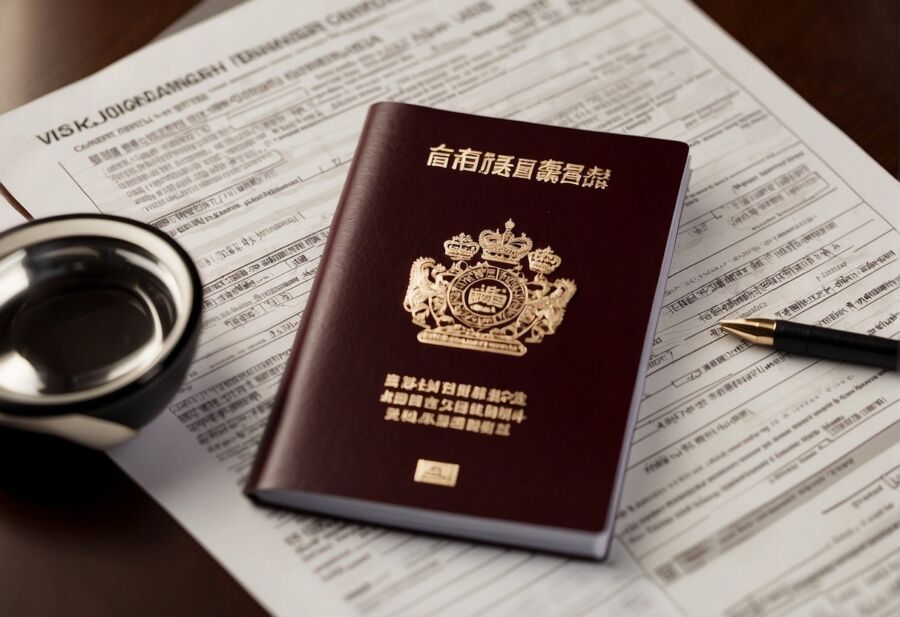 passport application form documents