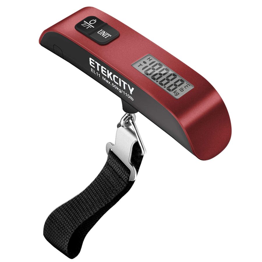 Etekcity Luggage Scale for Travel Essentials, Digital Suitcase Weight Scale with Hook