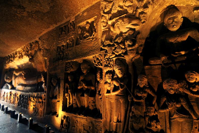 Ajanta caves, Maharashtra, India