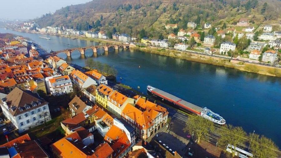 Aerial view of Altstadt