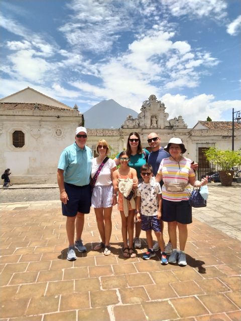 Tourists at Antigua in Guatemala