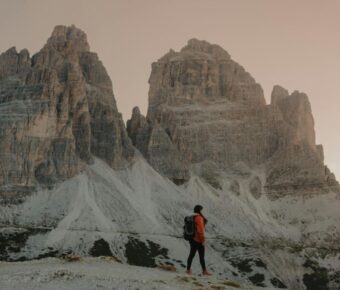 Backpacking around a mountain