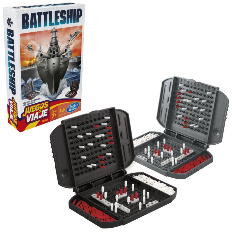 Battleship Grab and Go Game Travel Size