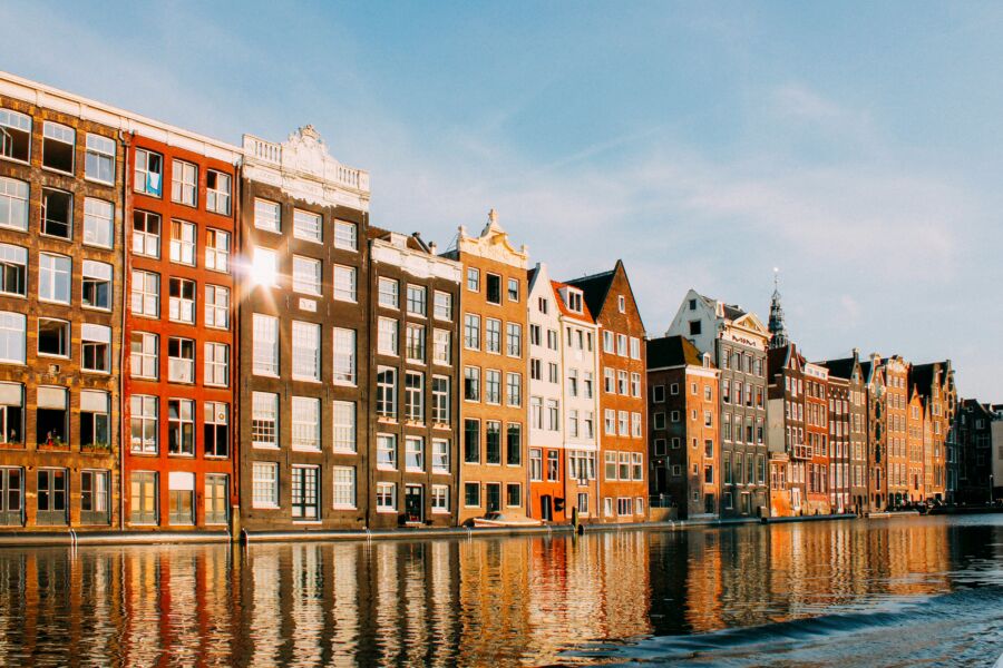 Canal in Amsterdam