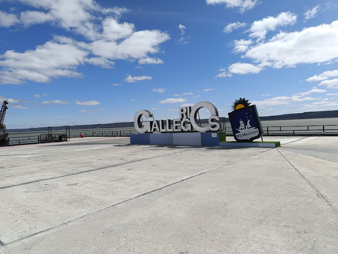 Cartel costanera rio gallegos