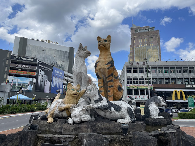 Cat Statue, Kuching, Sarawak.