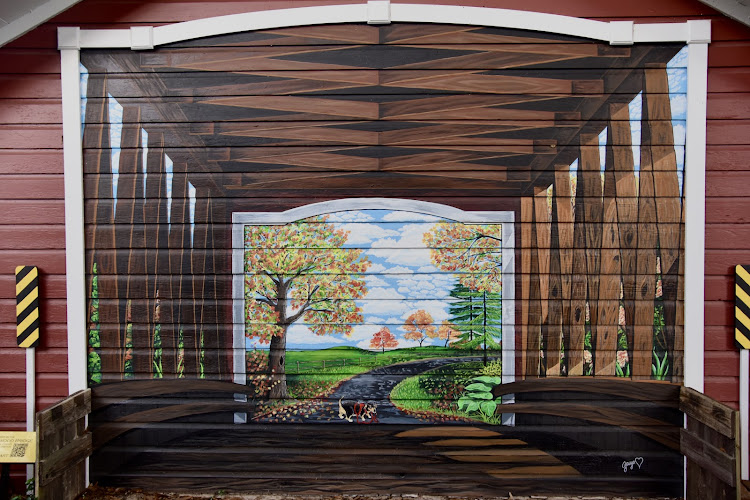 Chitwood Covered Bridge Mural