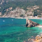 Clear blue waters in Cinque Terre