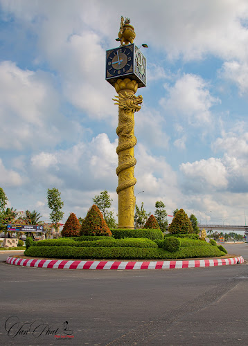 Clock Tower in a Roundabout