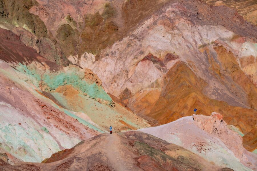 Changing hues at Death Valley National Park