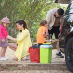 Family traveling