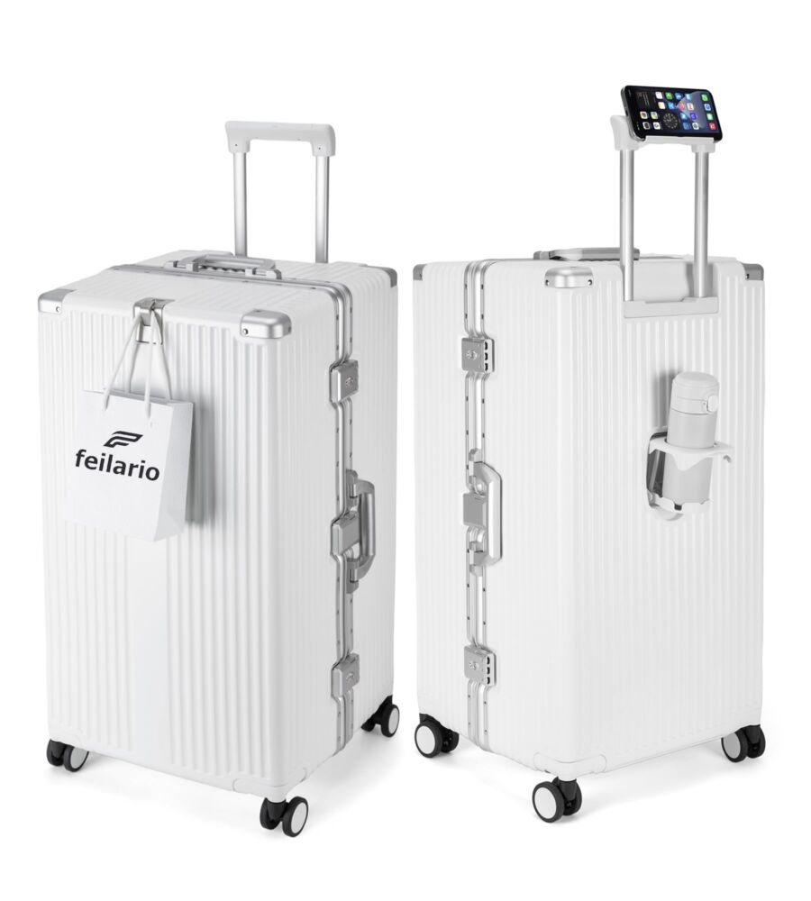 Feilario Aluminum Frame Hardside Spinner