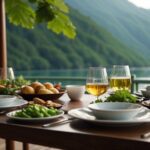 Food and wine offering for Sajek tours