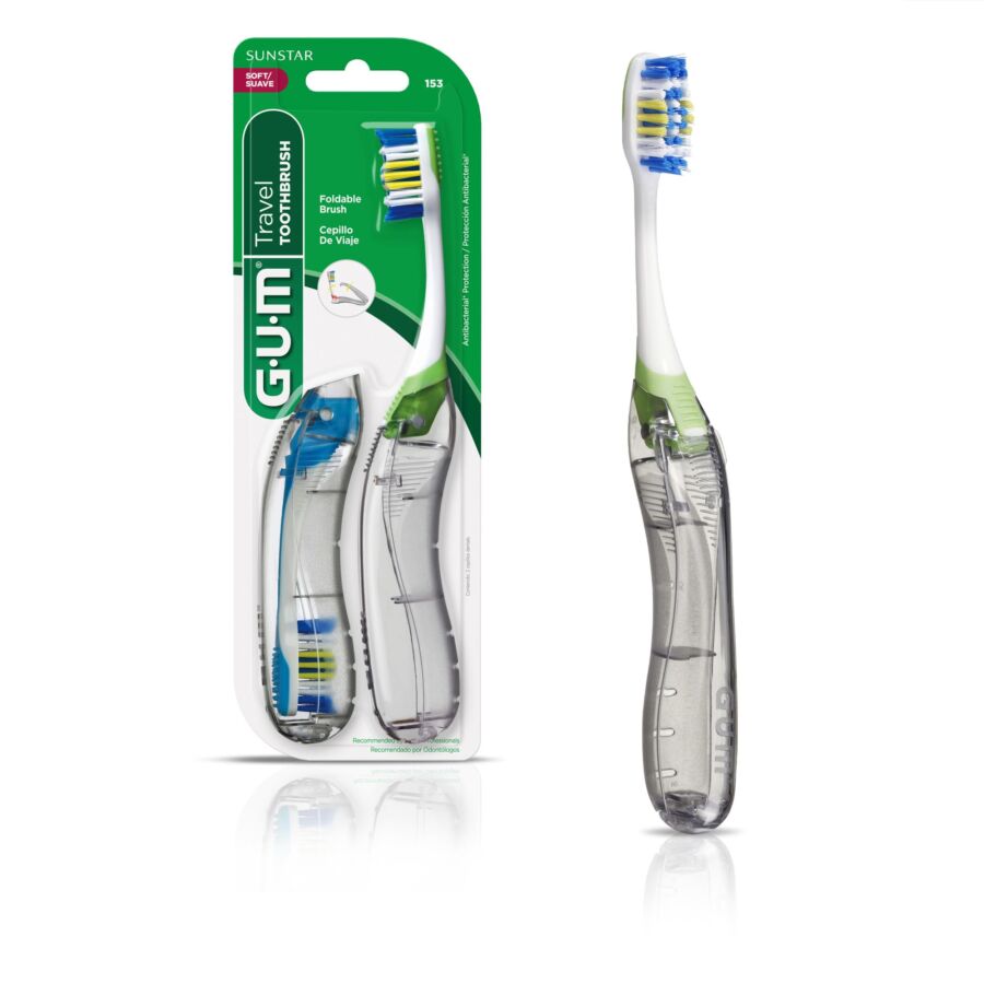 GUM Folding Travel Toothbrush