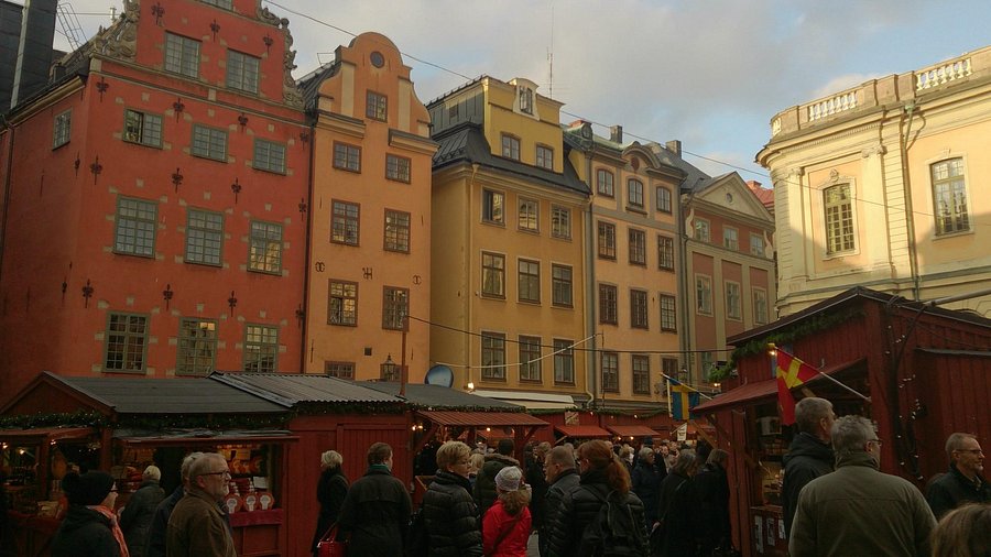 Scenic Gamla Stan in Sweden