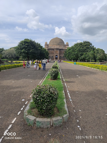 Gol Gumbaz Garden Area
