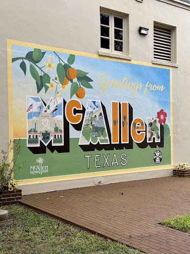 Greetings from McAllen Texas sign