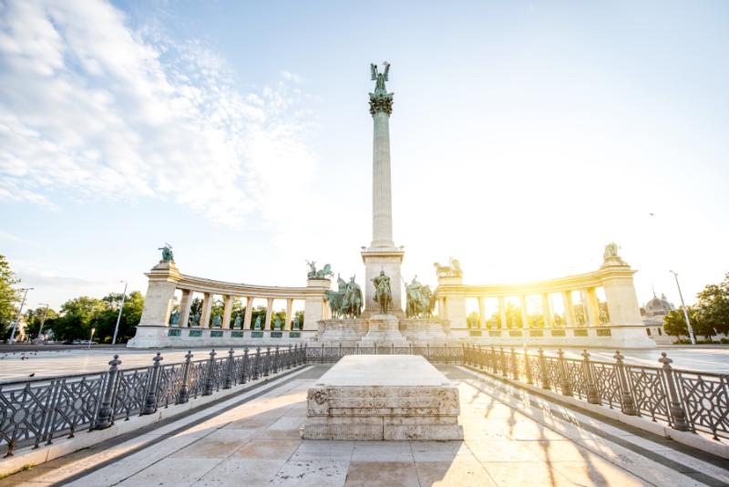 Heroes' Square in Budapest