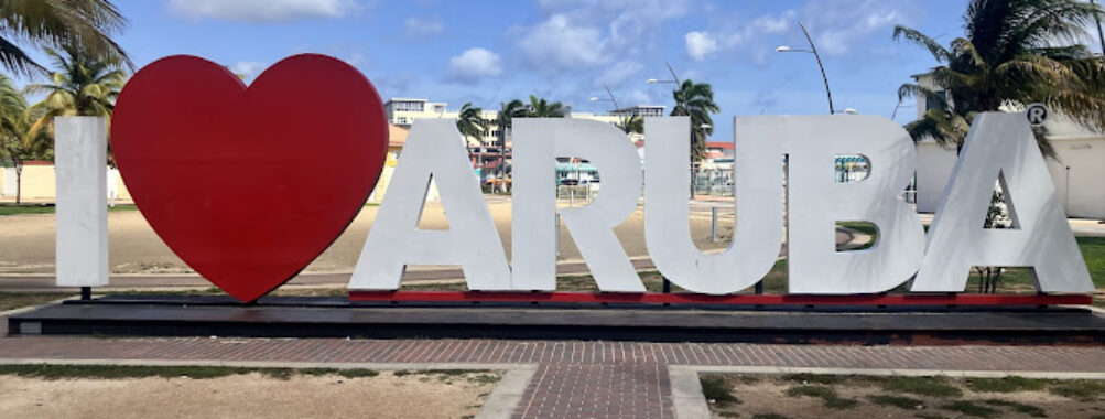 I Love Aruba Sign Travel Forum Reviews