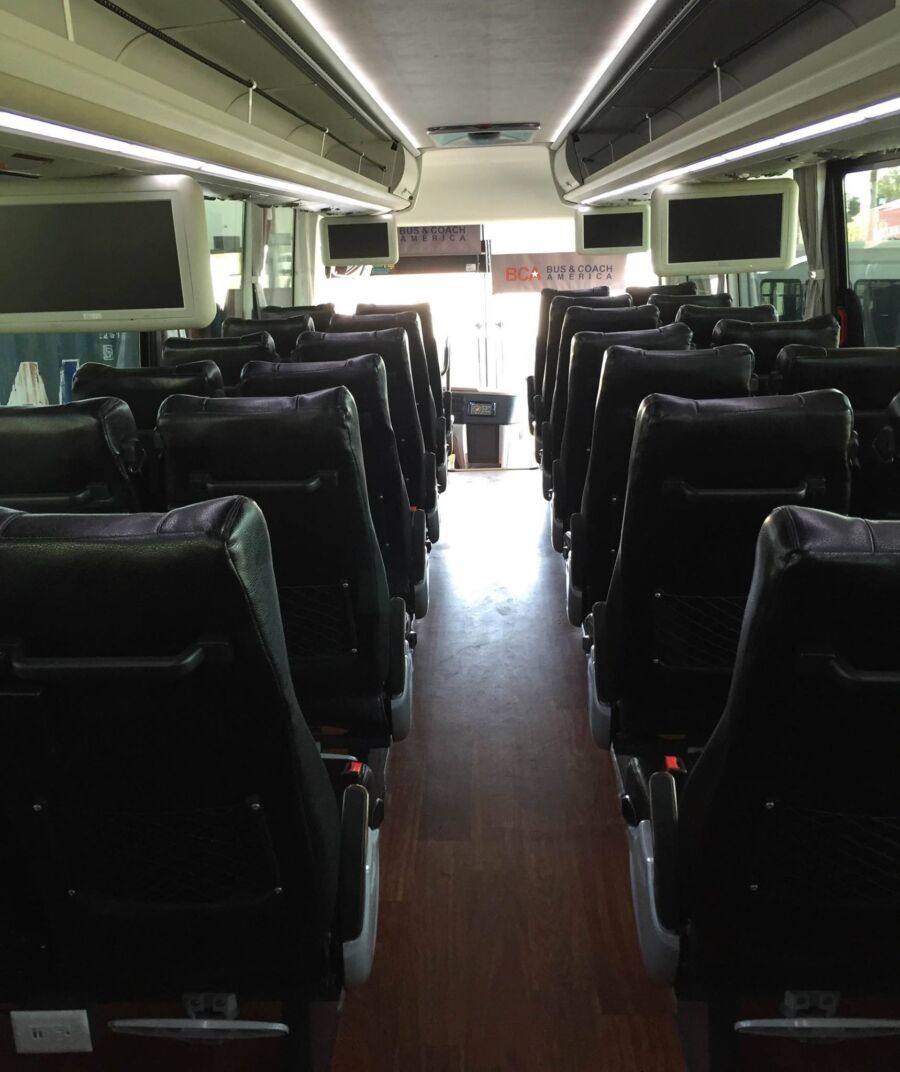 Inside the Bakersfield Airport Bus