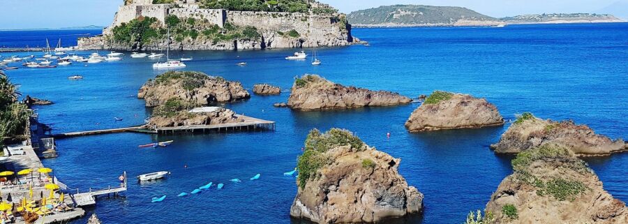 Ischia and islets surrounding it
