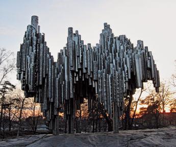 Sibelius monument in FInland