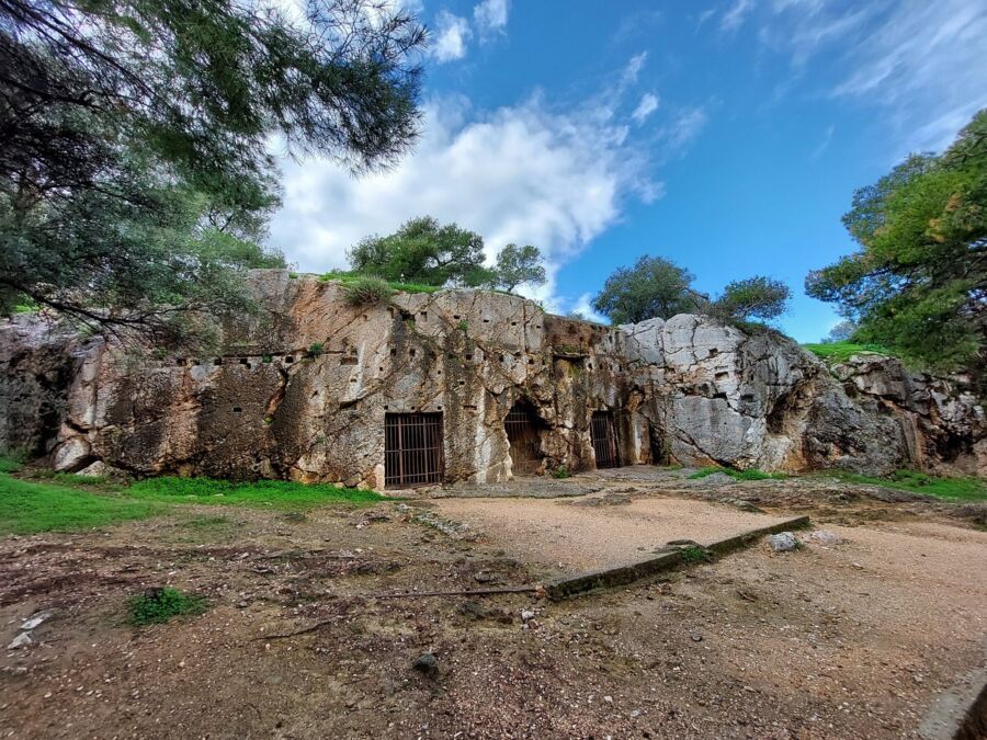 Koukaki prison of socrates