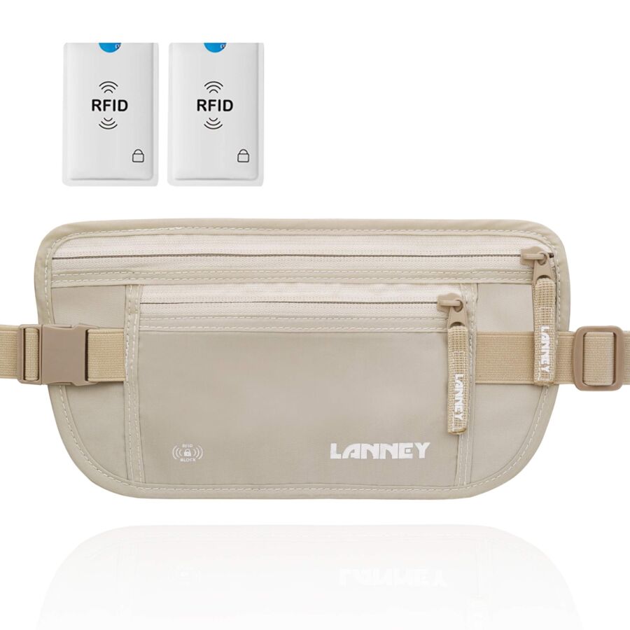 LANNEY Travel Money Belt