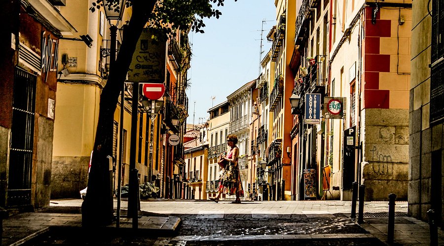 Plaza Lavapies in Spain