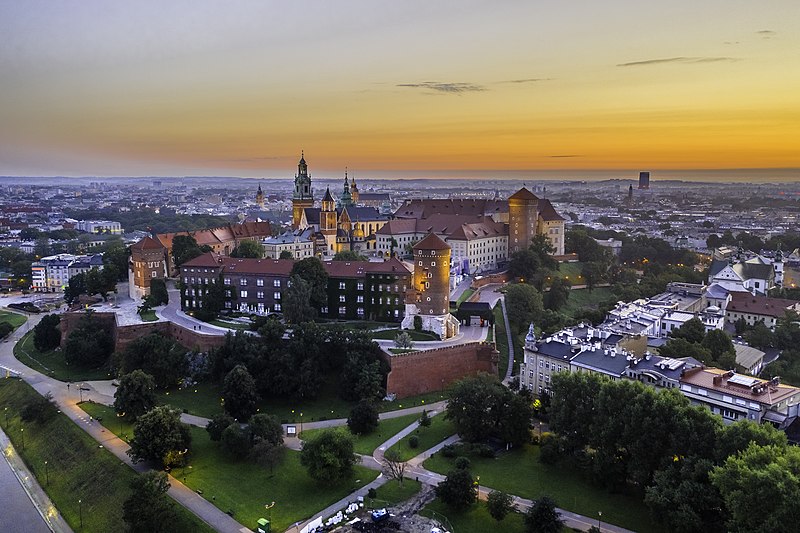 Lesser Poland Voivodeship aerial view