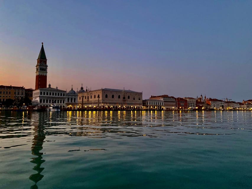 Lido di Venezia at dusk