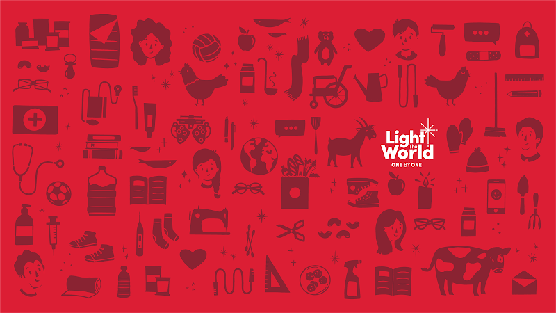 #LightTheWorld Giving Machines