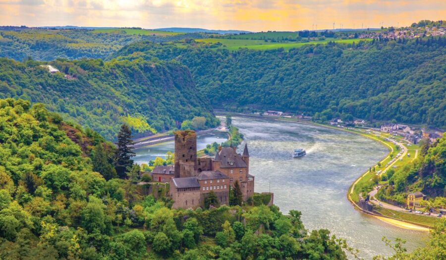 Major Rivers and Landmarks