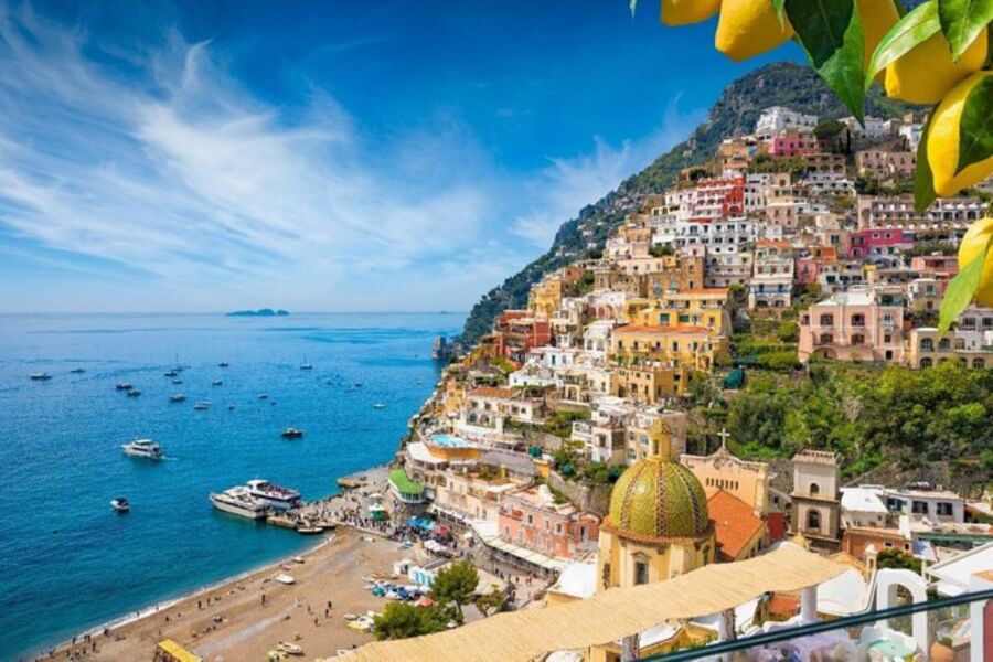 Mediterranean Coastline of Southern Italy
