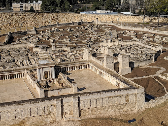 Model of Jerusalem in 2nd Temple Period