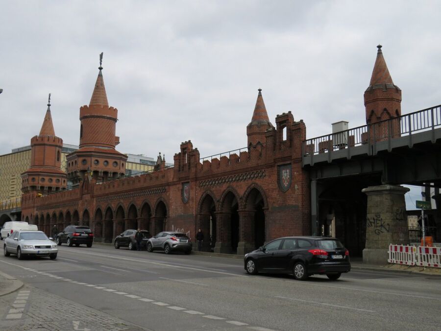 Oberbaumbrücke bridge in Berlin