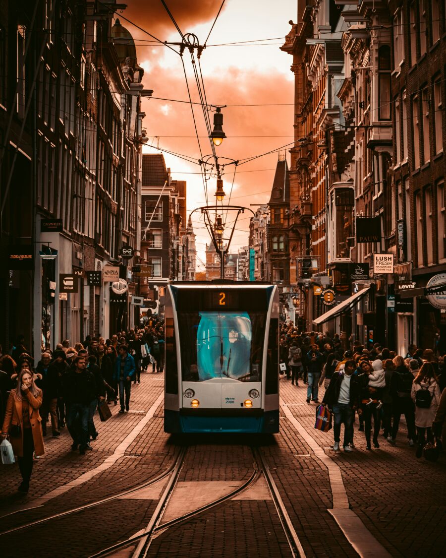 Oud West city scenery