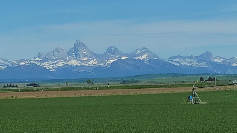 Parking spot at Ashton, Idaho