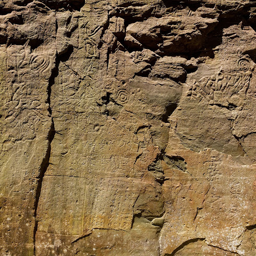 Petroglyphs of Bangudae Terrace in Daegok-ri, Ulju