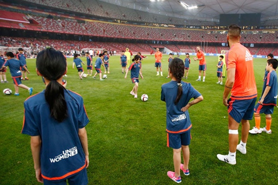 Playing for gender equality with Valencia Club de Fútbol