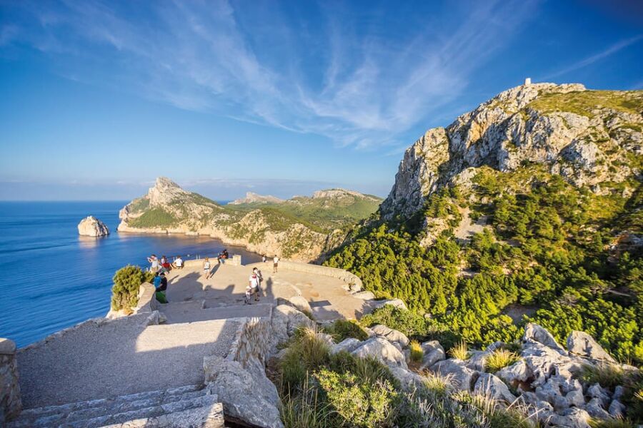 Scenic views at Port de Pollenca