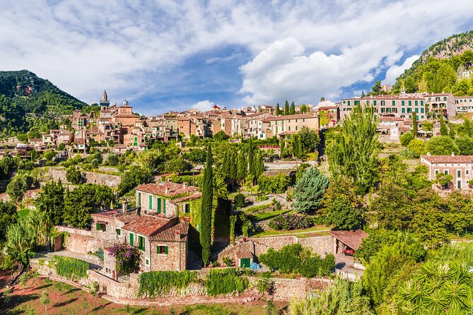 Picturesque view of an old town in Port de Sóller