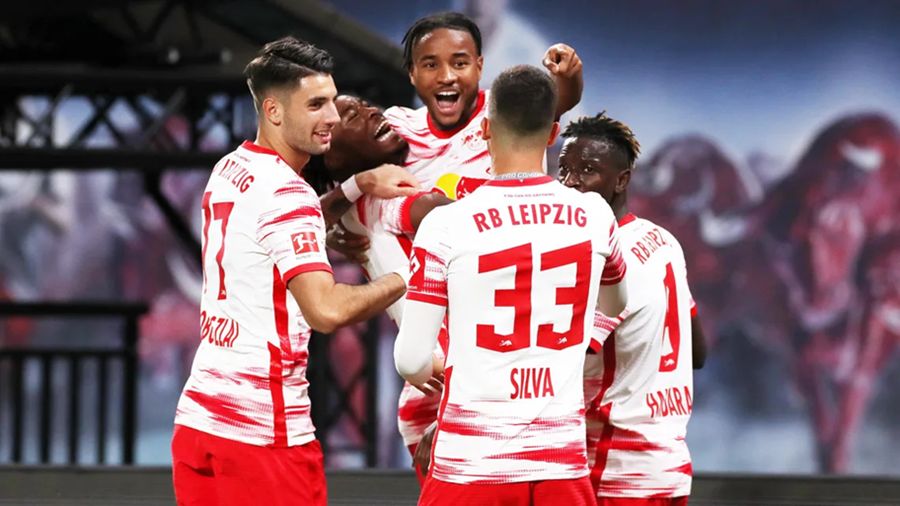 RB Leipzig sits at top four of the Bundesliga
