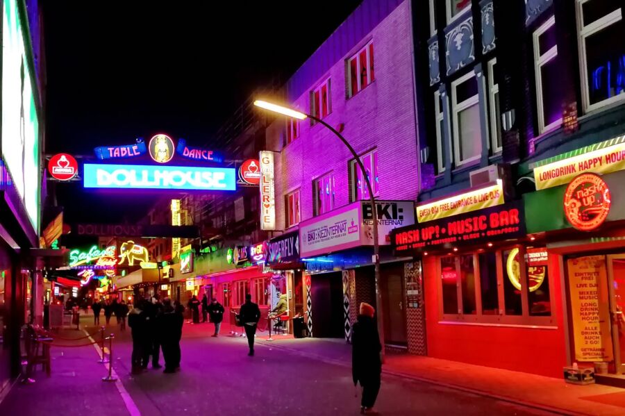 Reeperbahn in St. Pauli