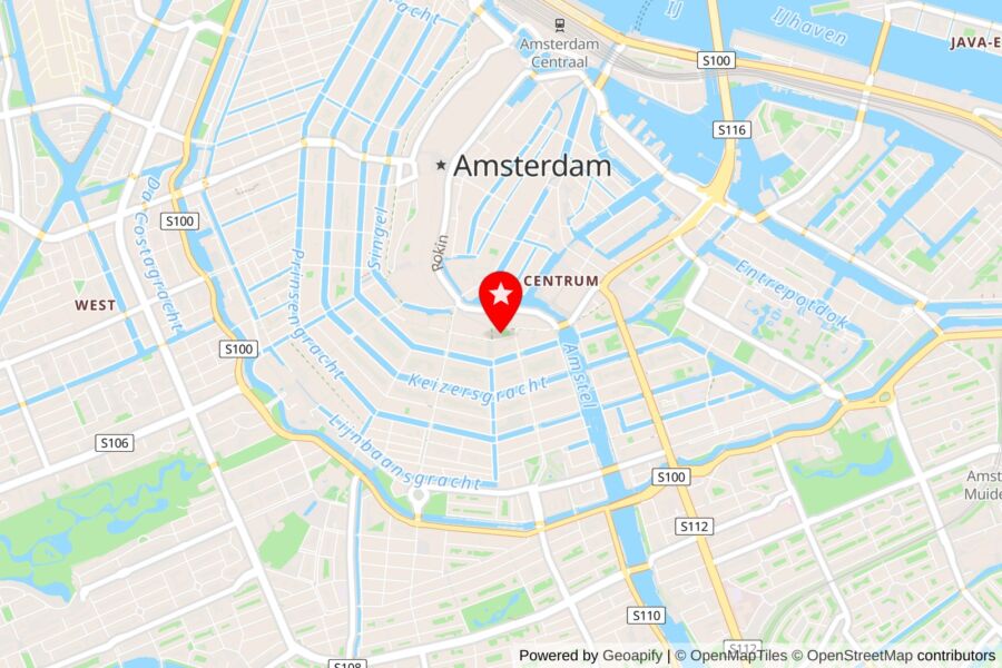 Rembrandt Monument map