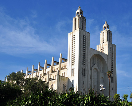 Sacred Heart Cathedral in Morocco