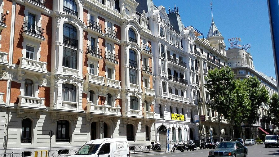 Scenic and unique architecture in Salamanca