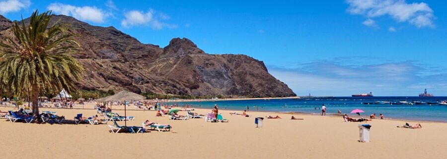Beach at Santa Cruz de Tenerife