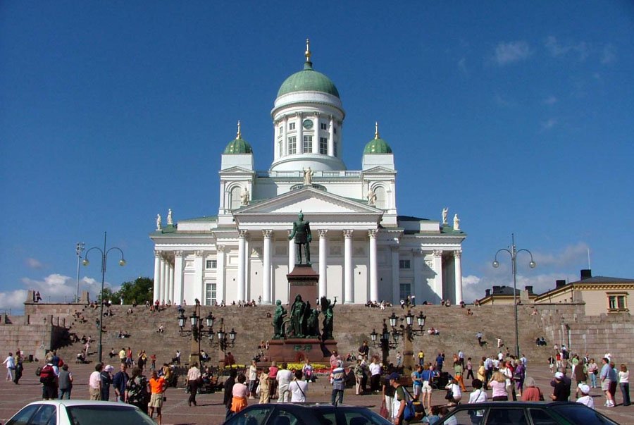 Senate Square in Finland